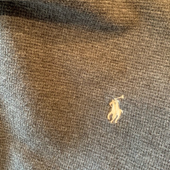 Ralph Lauren Men's Waffle Knit Crew Neck - Picture 3 of 4